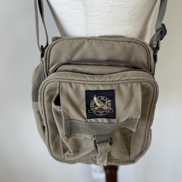 Vintage Eddie Bauer Camera Khaki Utility Crossbody Bag - Picture 10 of 10